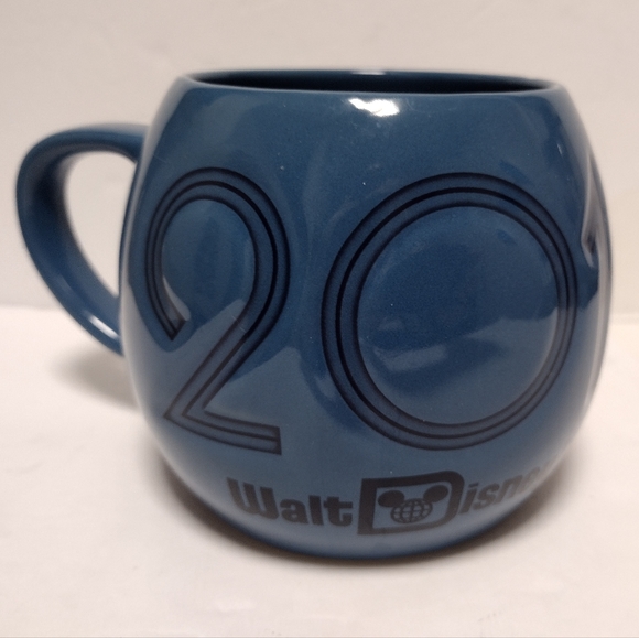 Walt Disney World Theme Park 2019 Large Blue Ceramic Mickey Mouse Coffee Mug Cup - Picture 3 of 6